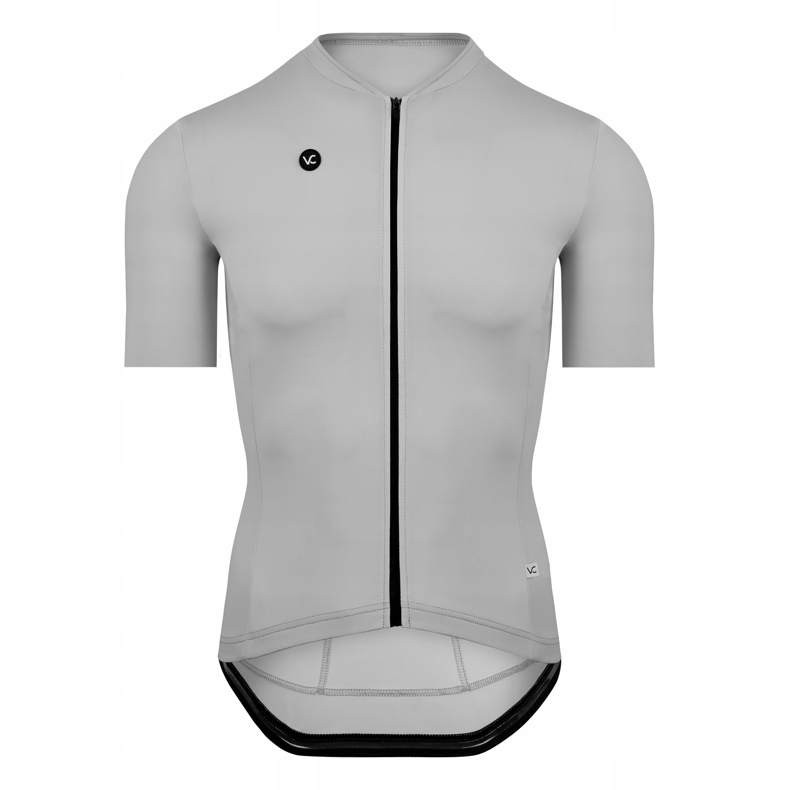 Koszulka kolarska męska szara rowerowa VELCREDO M