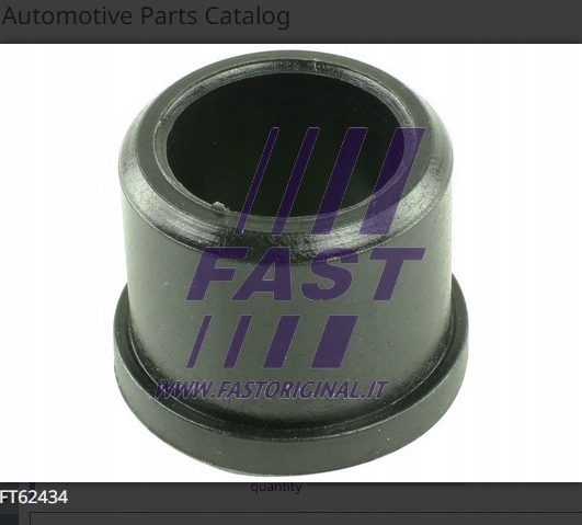 TULEJA ŁAPY SPRZĘGŁA FIAT DOBLO 00> DÓŁ Producent części Fast