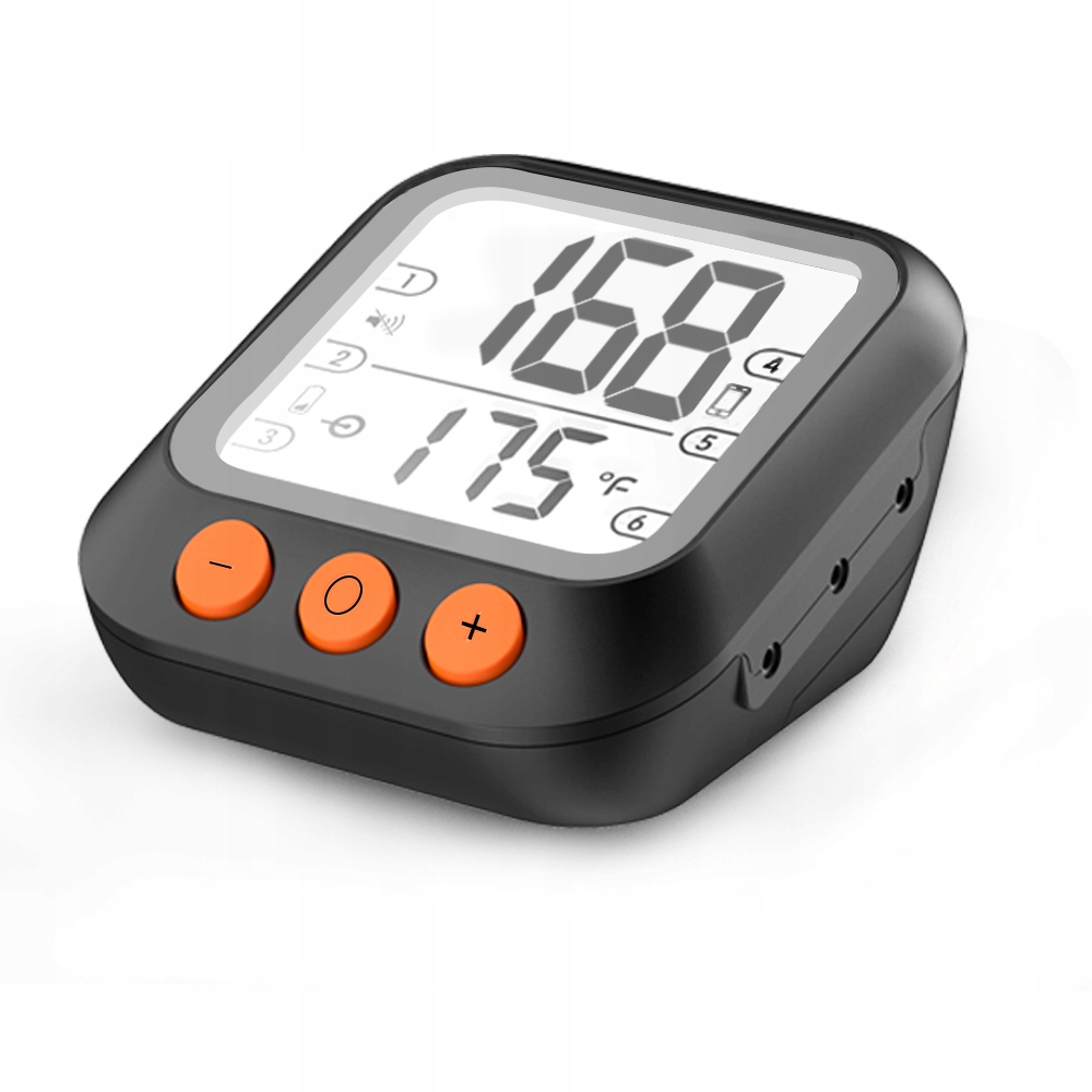 Bluetooth teploměr na maso Moes Tuya 4 sondy Bbq trouba 300C