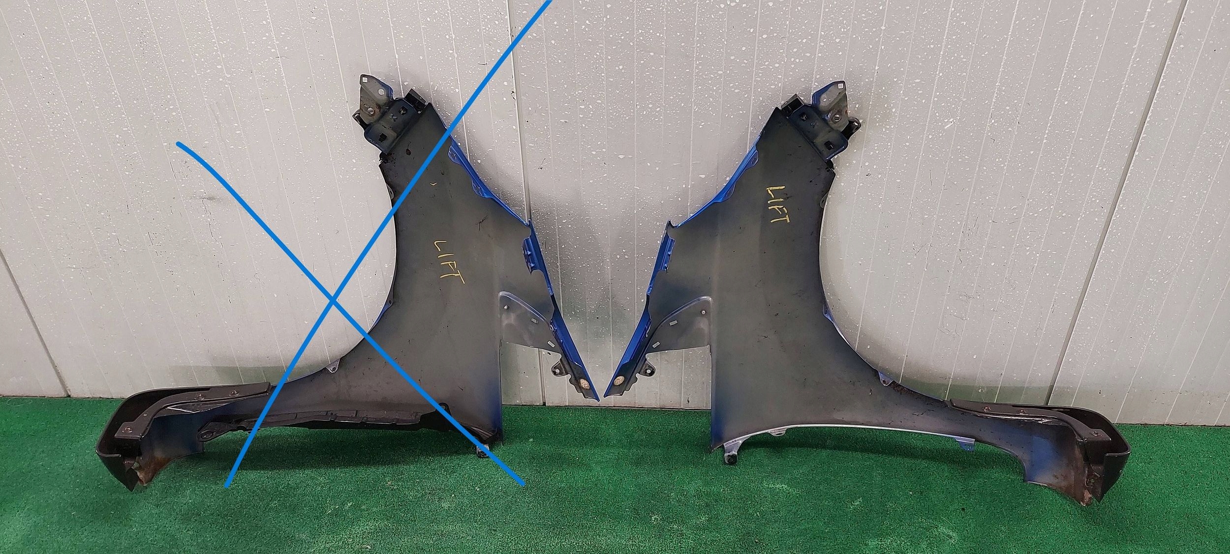 fender left front HONDA JAZZ LIFT 10-15 LAK: B568M