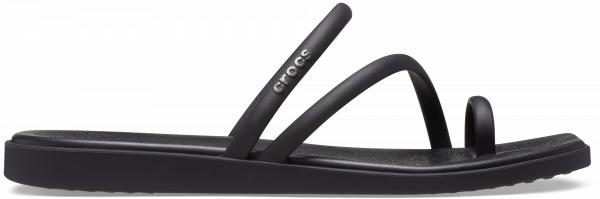 Dámské Žabky Crocs Miami Toe Loop Nazouváky Černé Velikost 39.5