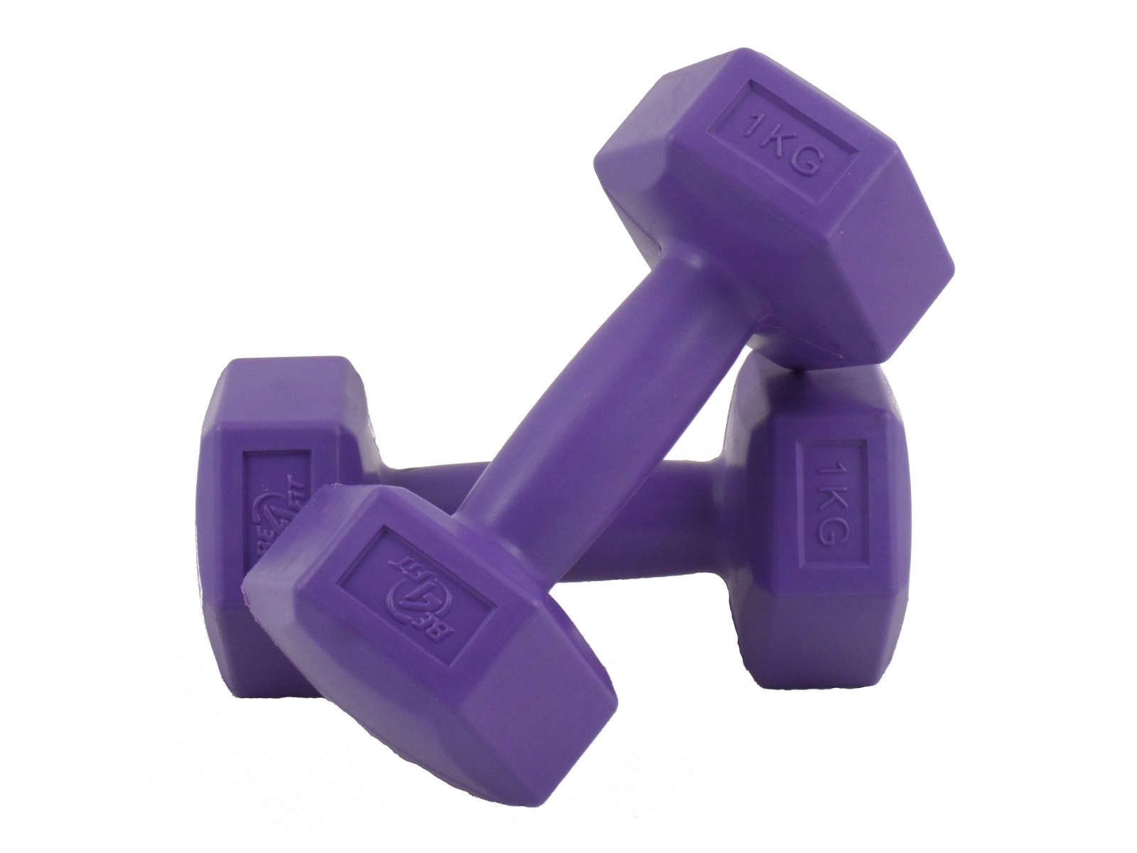 

Zestaw Hantli ciężarków bitumicznych 2x 1kg Be4Fit