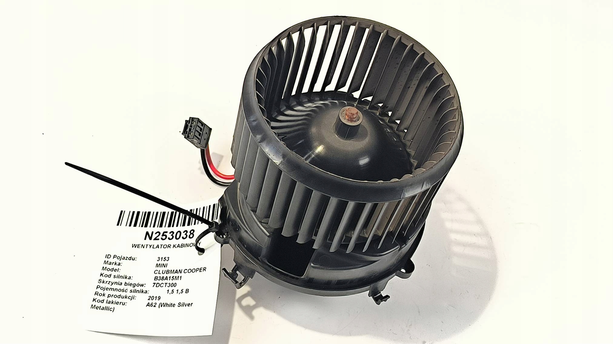 heating fan cab EU MINI CLUBMAN COOPER F54