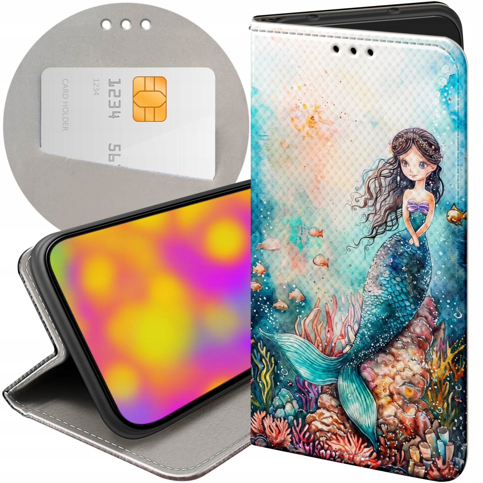Etui Do Xiaomi Redmi Note 12 Pro Plus Syrenki Nimfy Morskie Panny