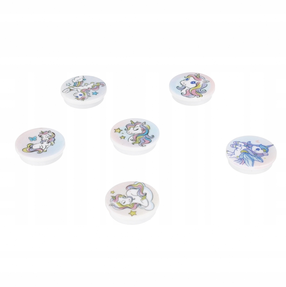 MAGNESY JEDNOROŻCE 30mm zestaw 6szt Stan opakowania oryginalne
