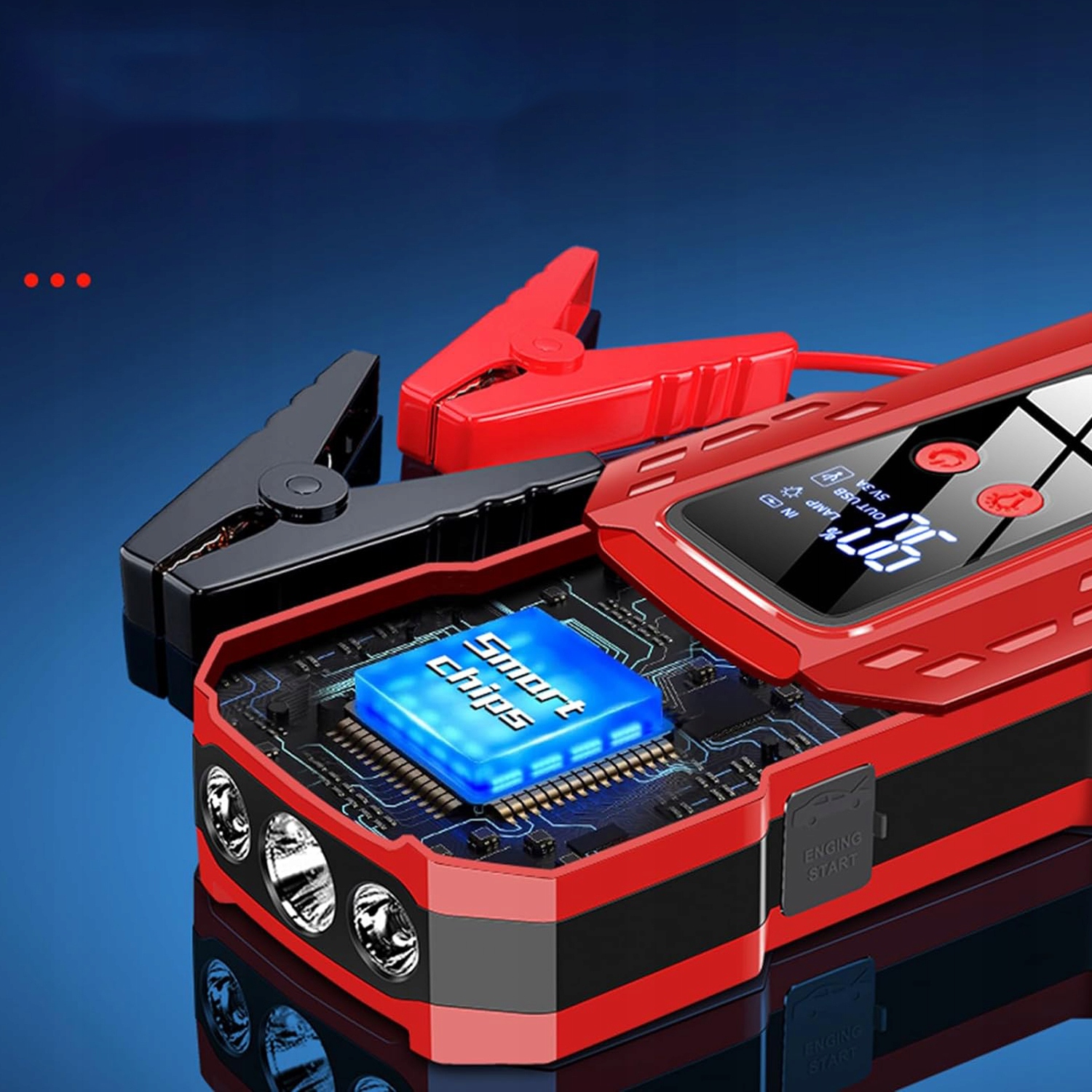 MOCNY JUMP STARTER POWER BANK ROZRUCH CAR JUMP STARTER DO AUTA BOOSTER 12V Kod producenta 03986CR0398EU