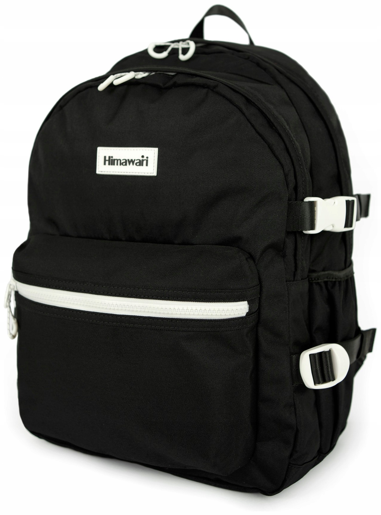 Batoh na notebook Himawari Skate M do práce do školy, voděodolný, černý