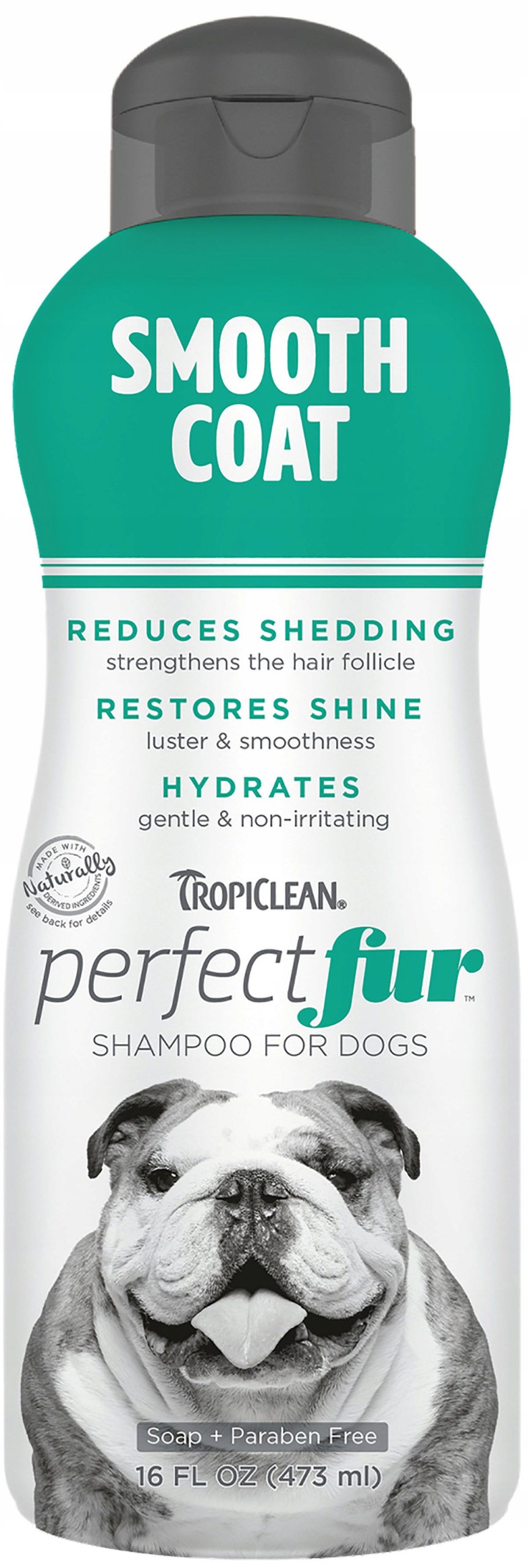 Tropiclean Perfect Fur Smooth Coat Shampoo Šampon Pro Hladkou Srst 473ML (719.1850)
