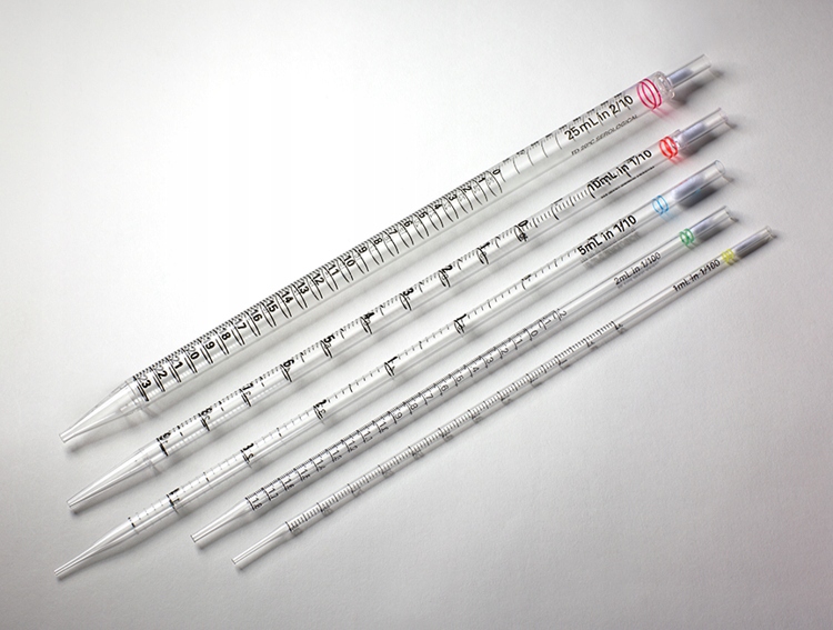 

Pipeta akrylowa 10 ml sięga do dna butelki 1l