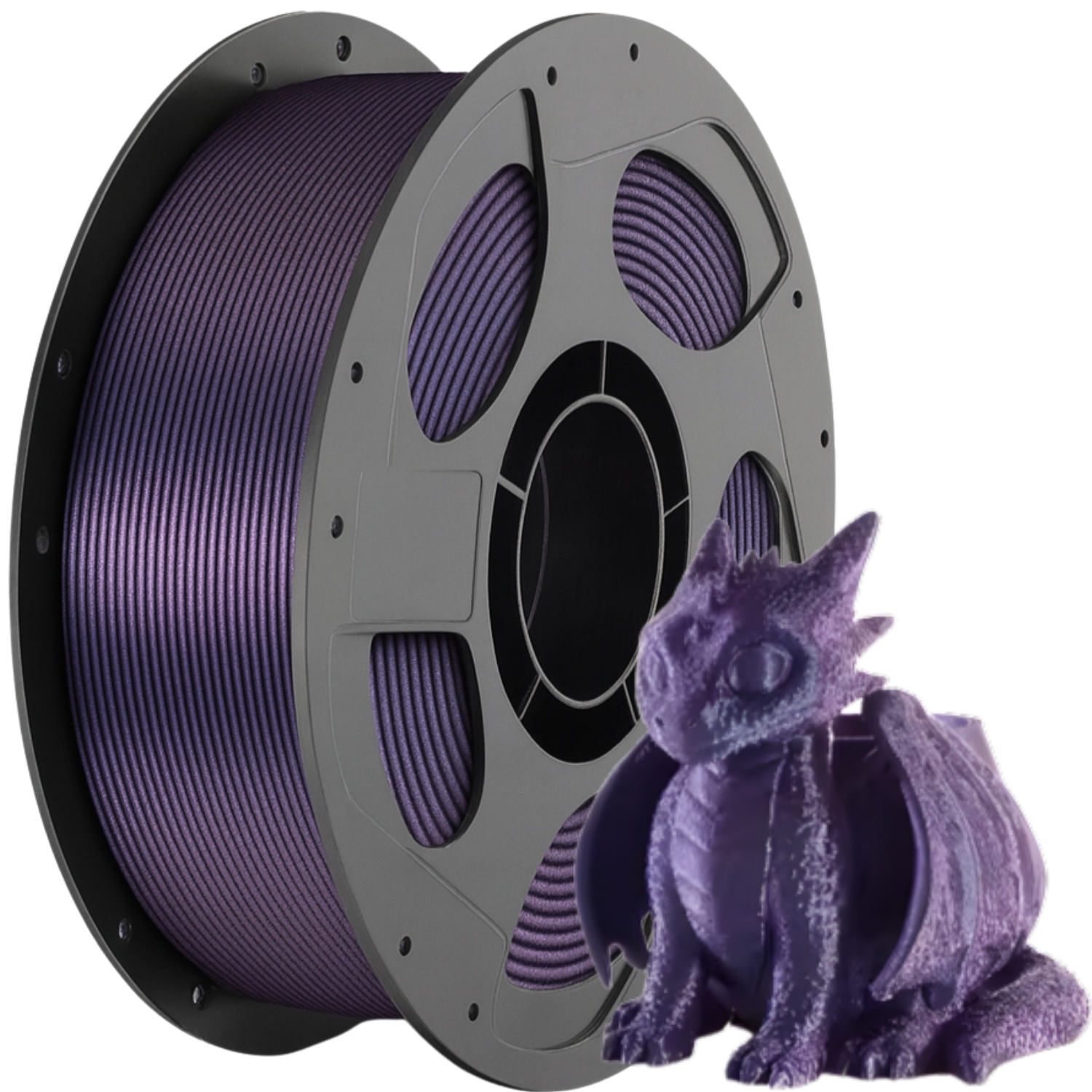 Filament Anycubic Pla Galaxy Purple 1kg Opalizujący Brokatowy