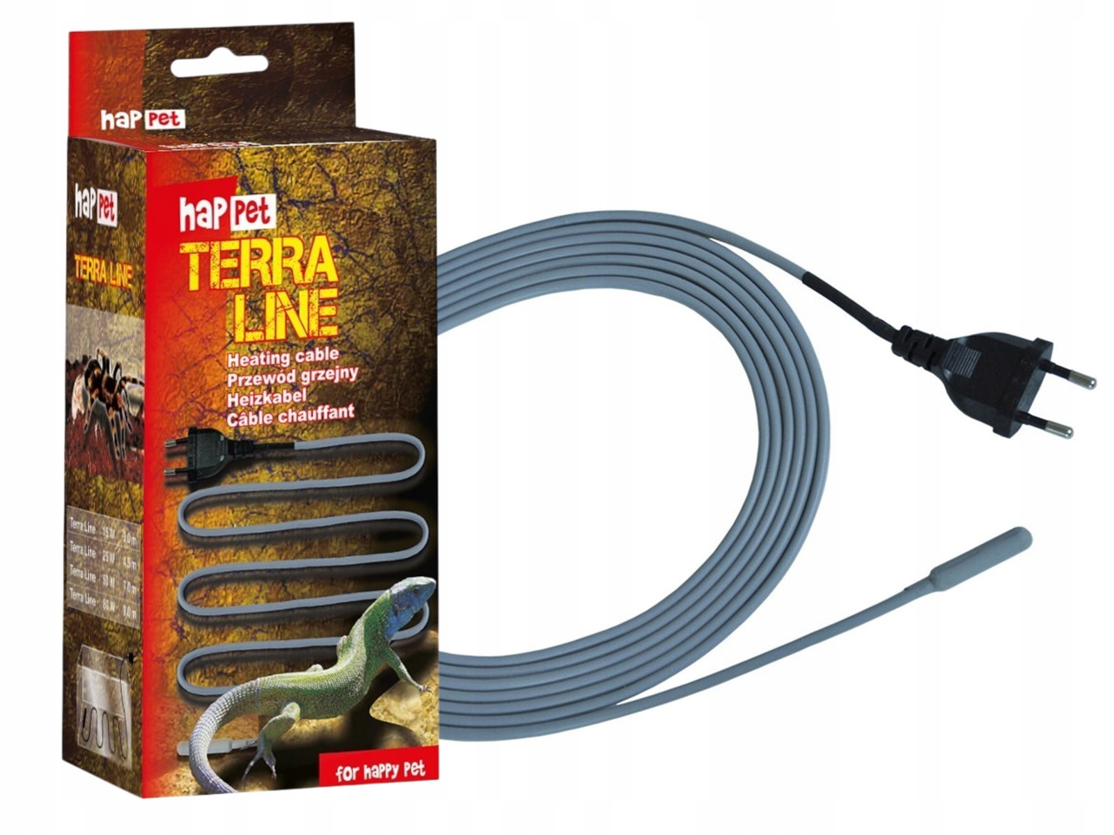 Levně 15W topný kabel do terária 3m Happet