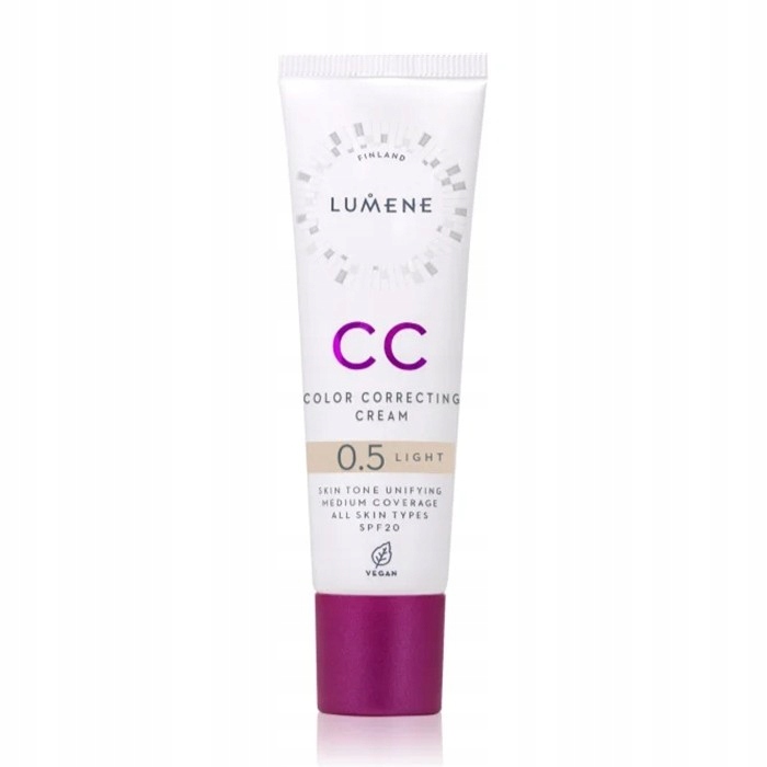 Lumene CC Color Correcting Cream SPF20 podkladová báze na obličej v krému 7v1 Light