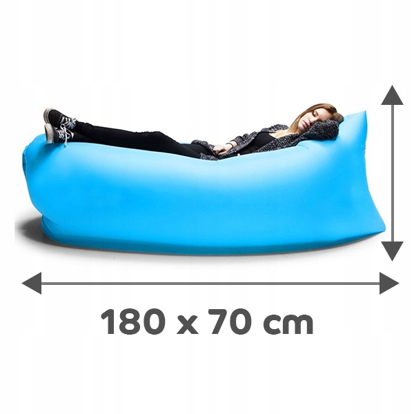 LAZY BAG AIR SOFA DMUCHANA MATERAC LEŻAK POWIETRZE NA PLAŻĘ DO OGRODU Marka Epimo