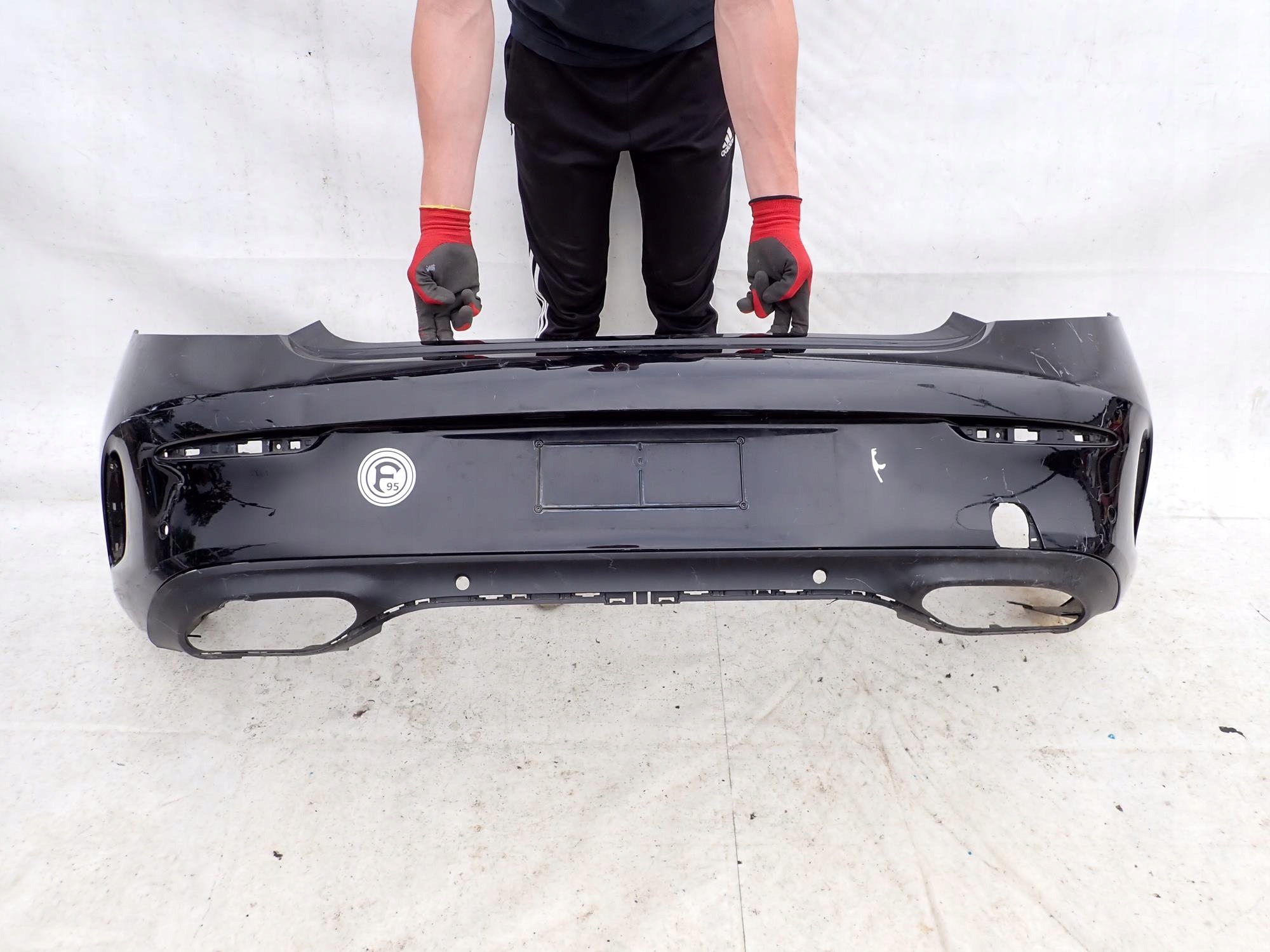 MERCEDES C-class C205 COUPE AMG 15-23 bumper rear part