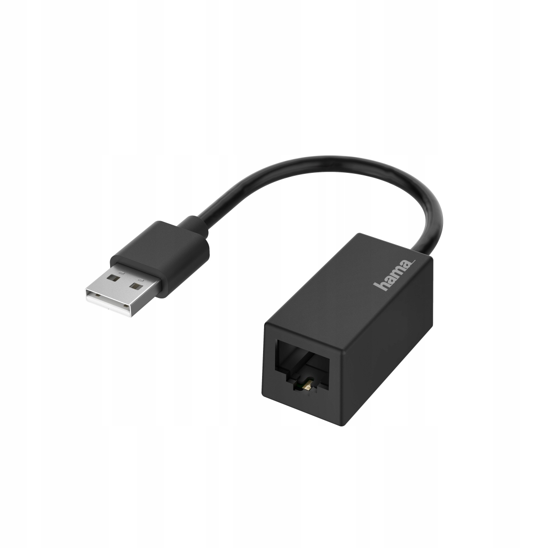 Adapter sieciowy USB A M - RJ45 8p8c F 100Mb HAMA Zastosowanie USB, FireWire