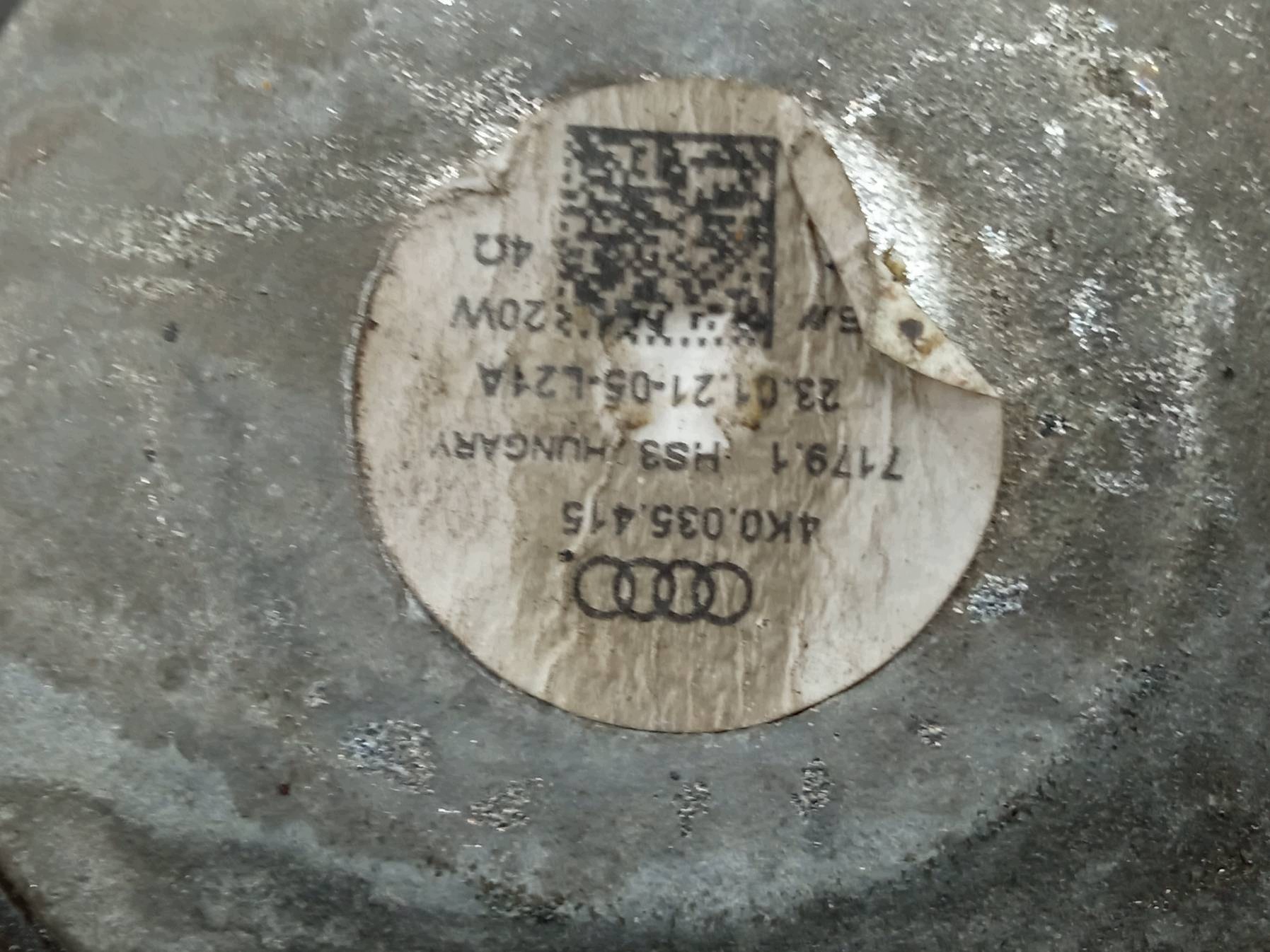 reprák KOMPLET 4K0035415 4K9035411 Audi A6 V (2018-) C8