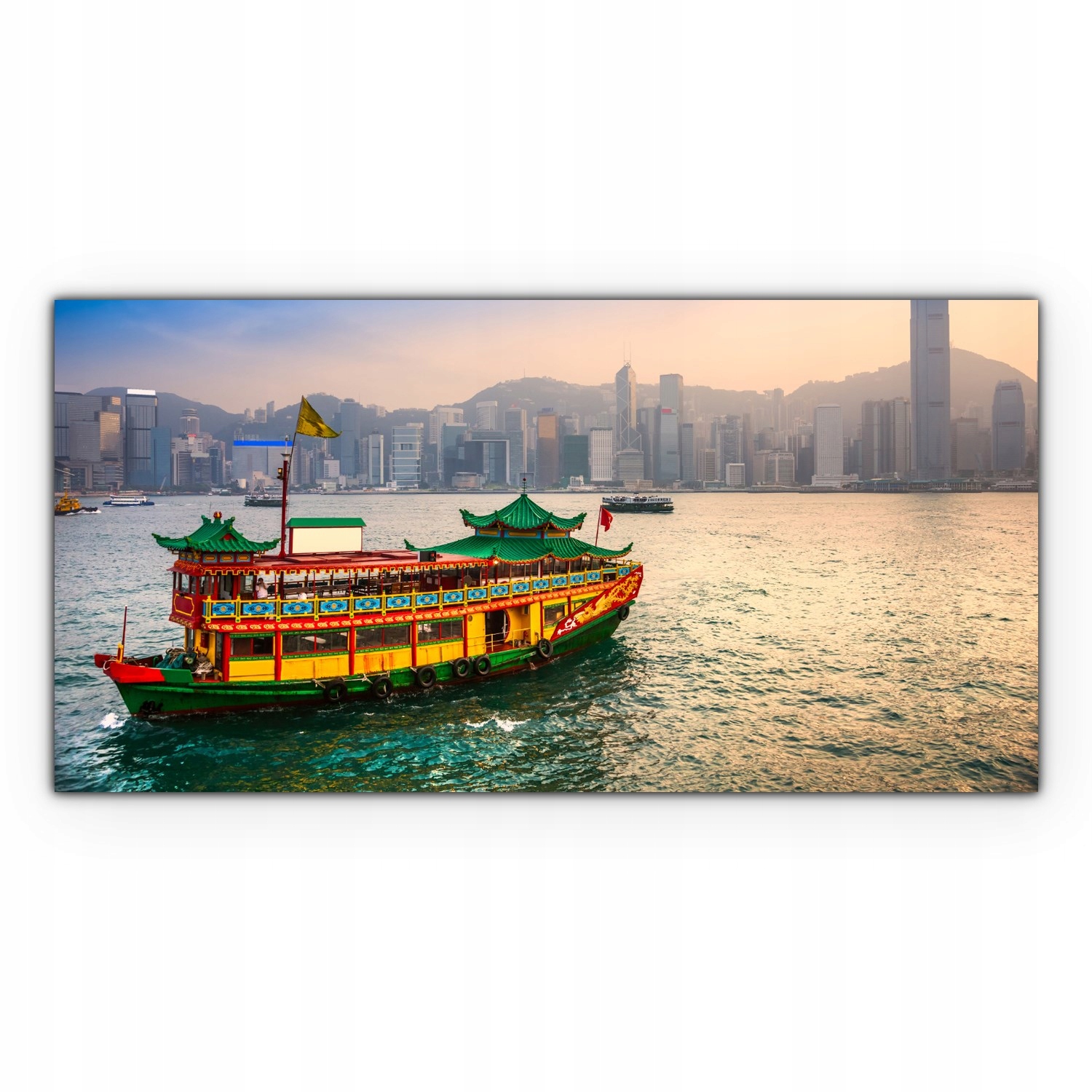 

Obraz na płótnie na ścianę 100x50 Hong Kong Miasto