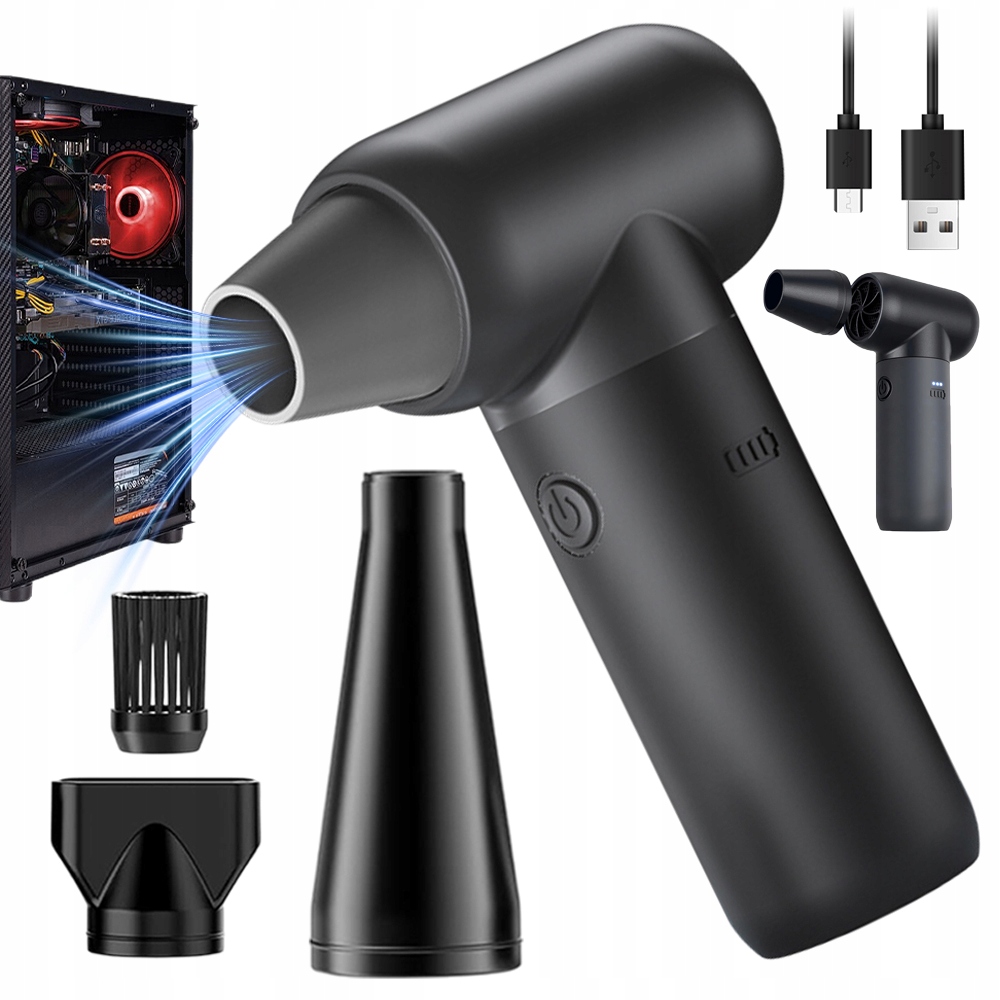 Mocny Odkurzacz Bezprzewodowy Samochodowy Mini Odkurzacz Ręczny Akumulator