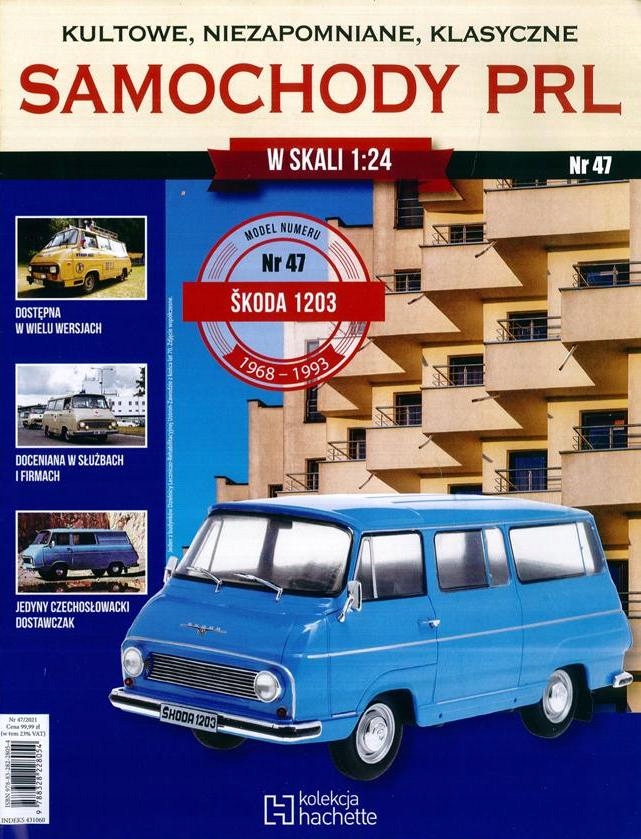 KULTOWE SAMOCHODY PRL nr 47 SKODA 1203