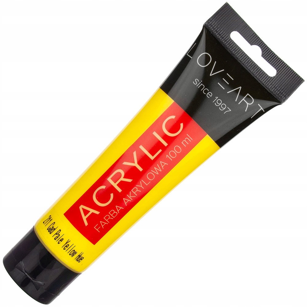 

Farba Akrylowa Loveart 100 ml Cad Pale Yellow Hue