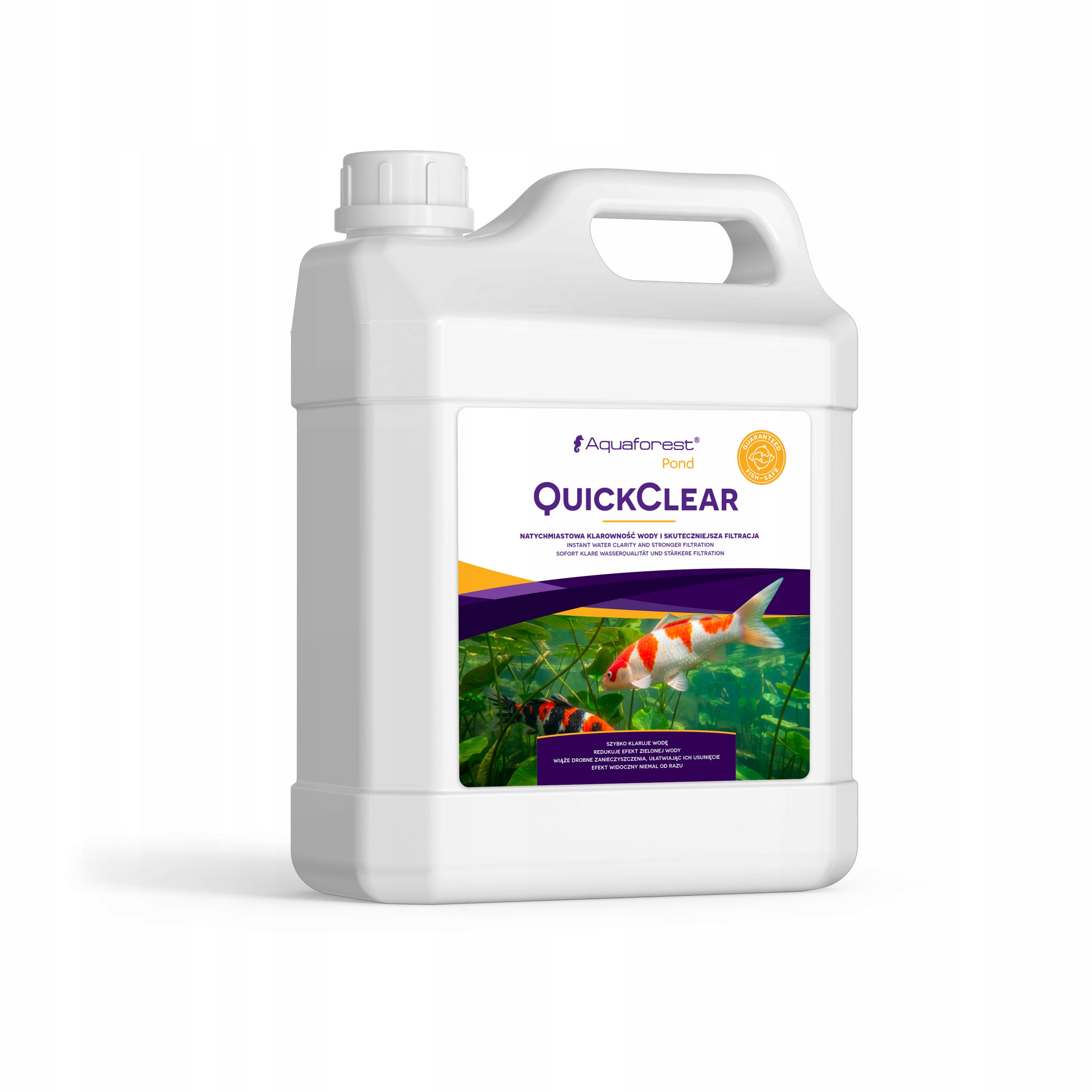 Klarování vody v jezírku Aquaforest Pond Quick Clear 1 l