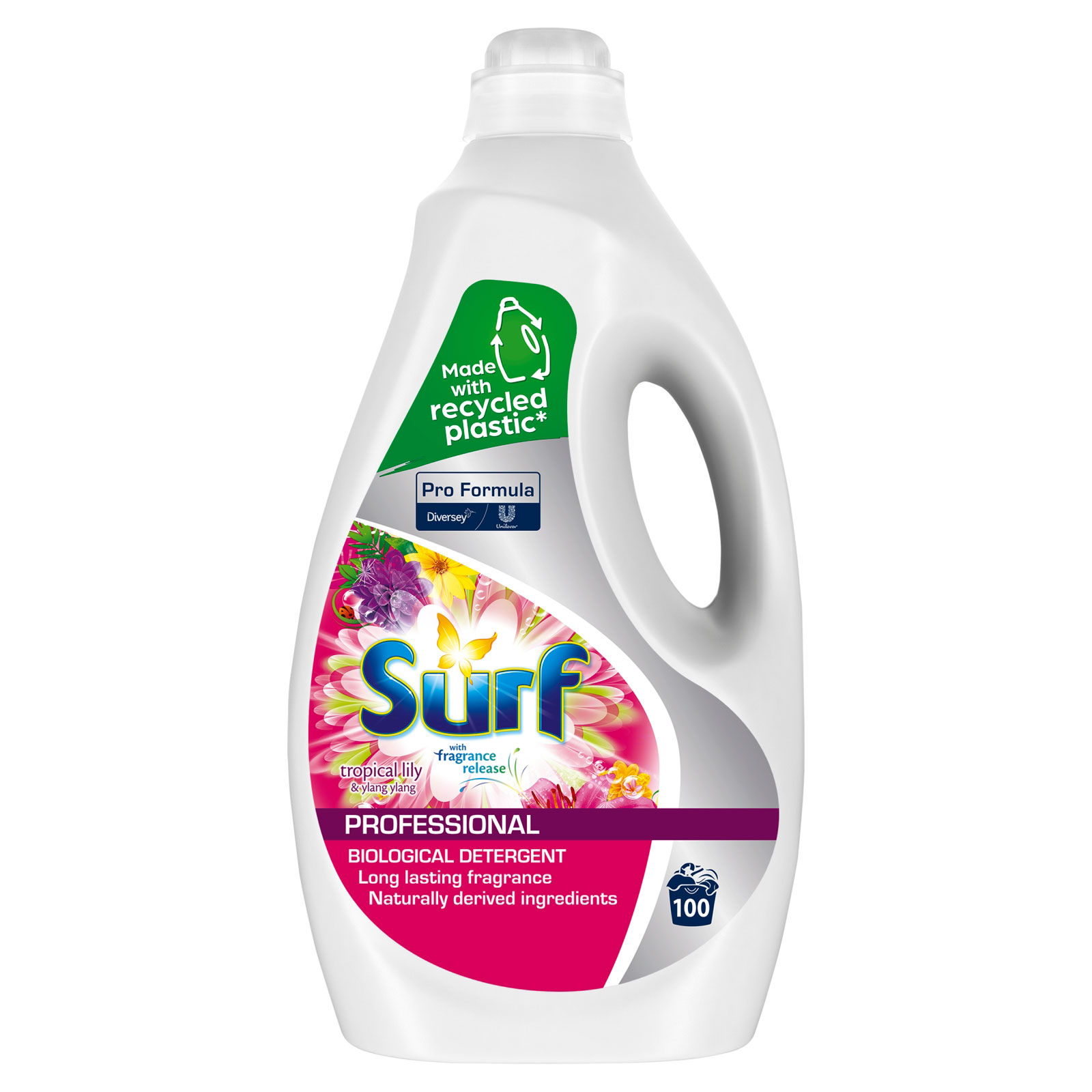 Surf Tropical lily Żel do prania z olejkami eterycznymi 100 prań 5 L Uk
