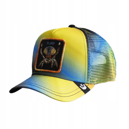 Czapka z daszkiem Goorin Bros. Long Legged Flirt Pająk Trucker Cap Kolorowa