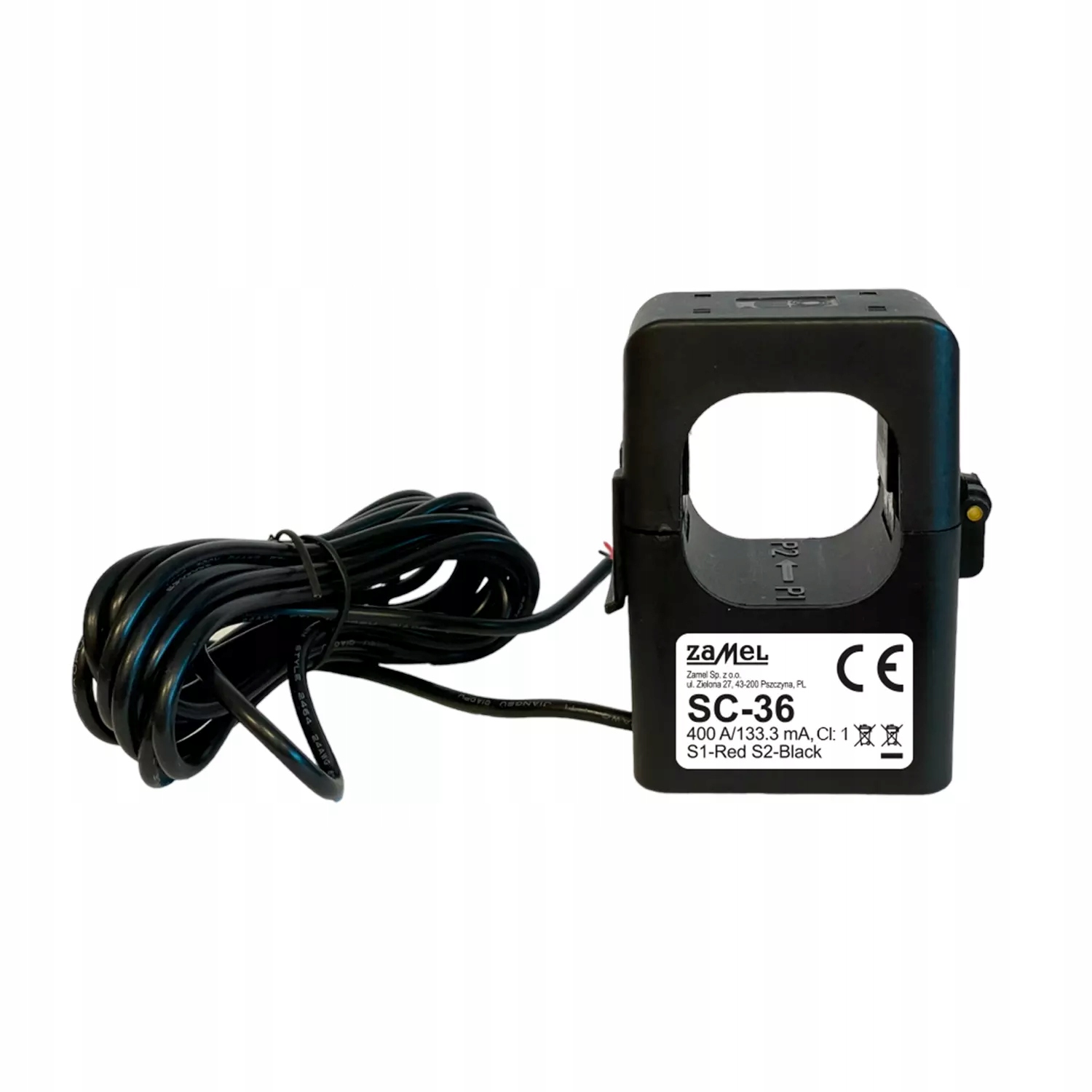 Prúdový transformátor 400A/133.2mA SC-36 pre monitor energie Supla