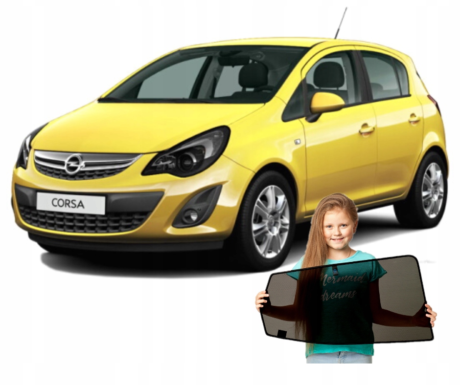 Záclony Na Magnetech Určené Pro Opel Corsa D