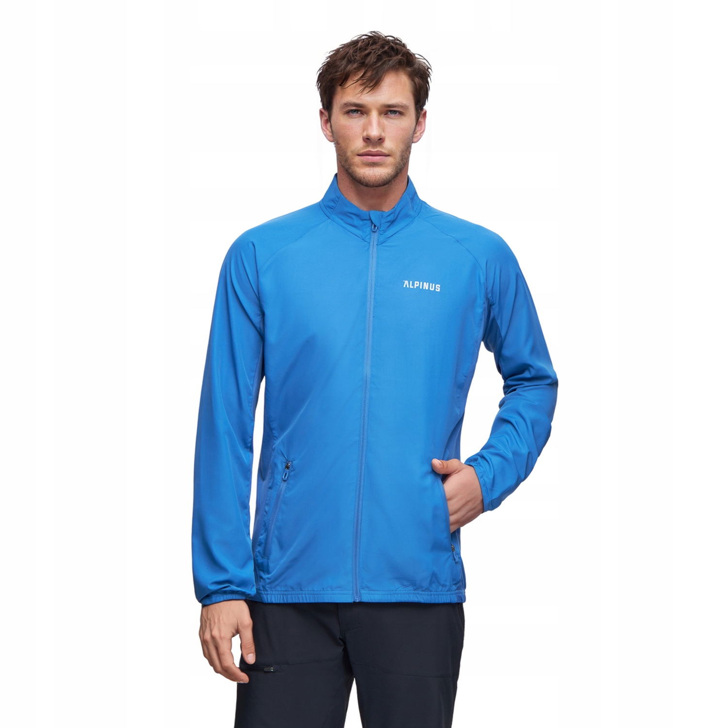 Kurtka męska Alpinus Tamaro lekka niebieska 2XL