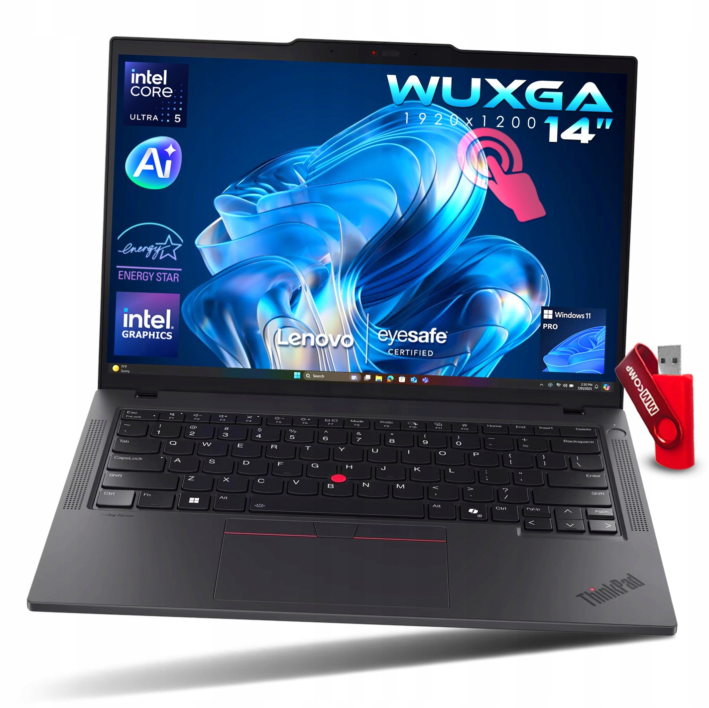 Laptop Lenovo ThinkPad T14 G6 Core Ultra 5 235U 8GB 1TB Ssd Wuxga Ips Dotyk