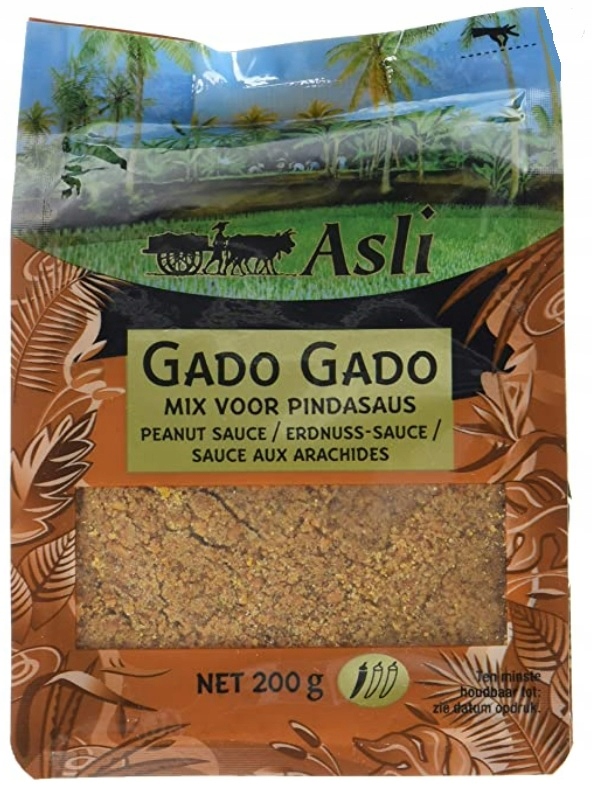 

Asli Gado Gado MIX Peanut Sauce Sos Orzechowy 200G