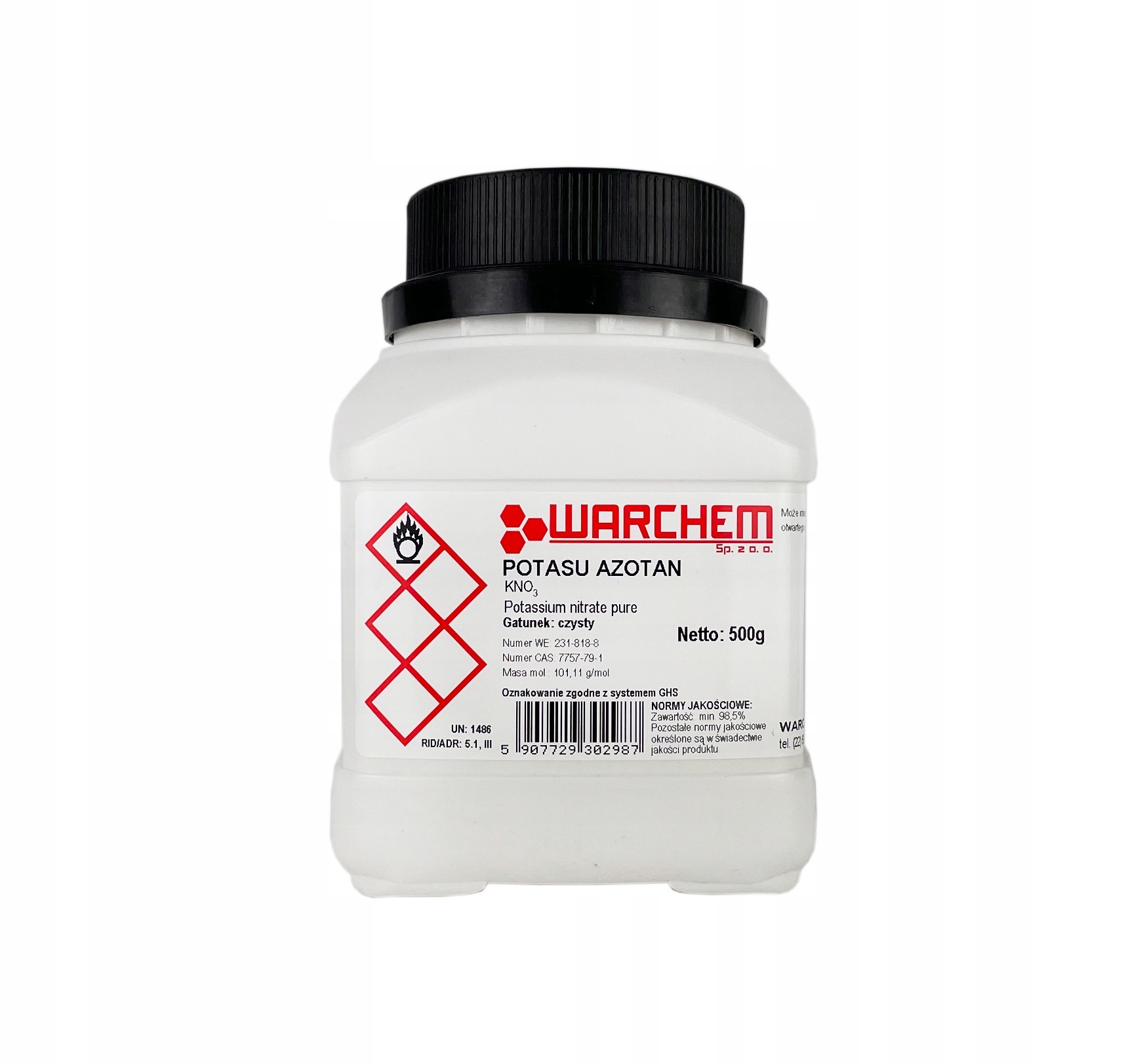 

Azotan Potasu czysty 500g