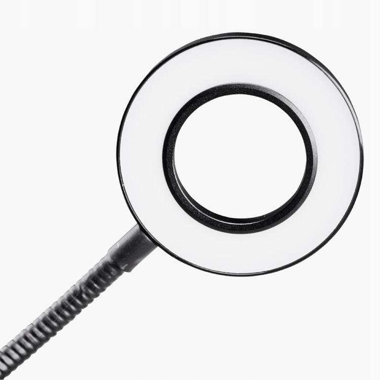 LAMPA PIERŚCIENIOWA LED z uchwytem na smartfon Marka FSFoto