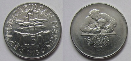 San Marino 50 Lir 1978