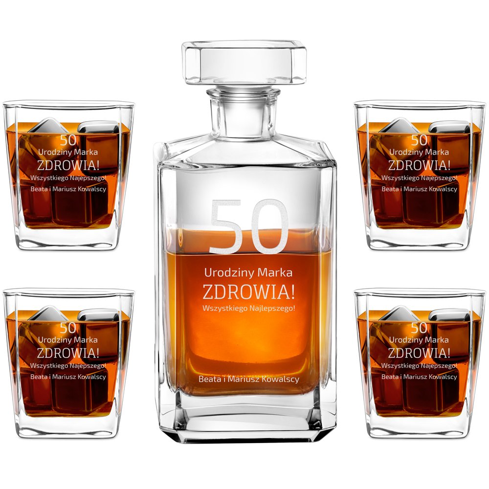 

Prezent Na Urodziny Karafka Na Whisky Grawer