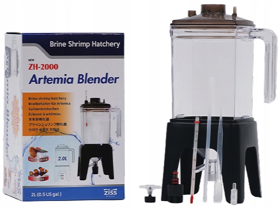 Ziss Artemia Blender 2L Profesjonalny zestaw do produkcji artemii