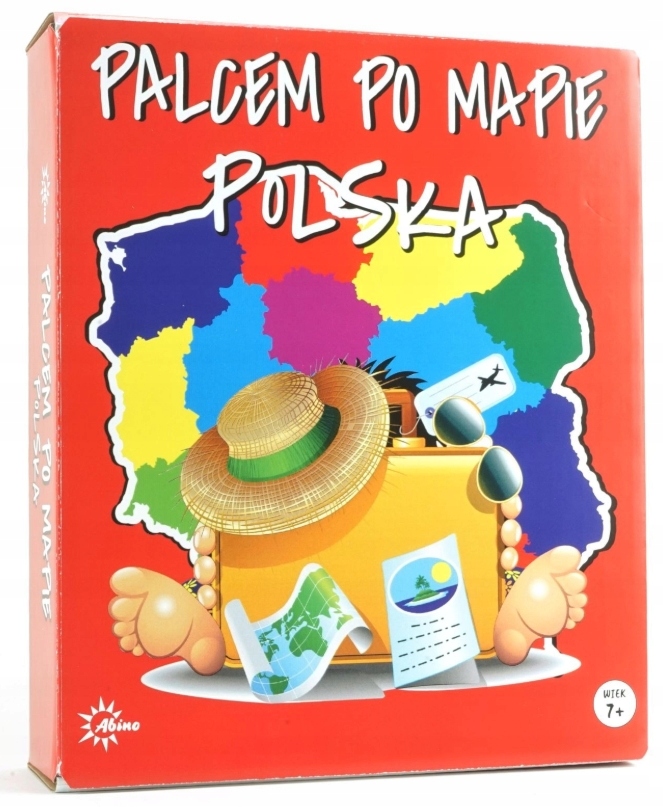 Palcem Po Mapie Polska Gra edukacyjna