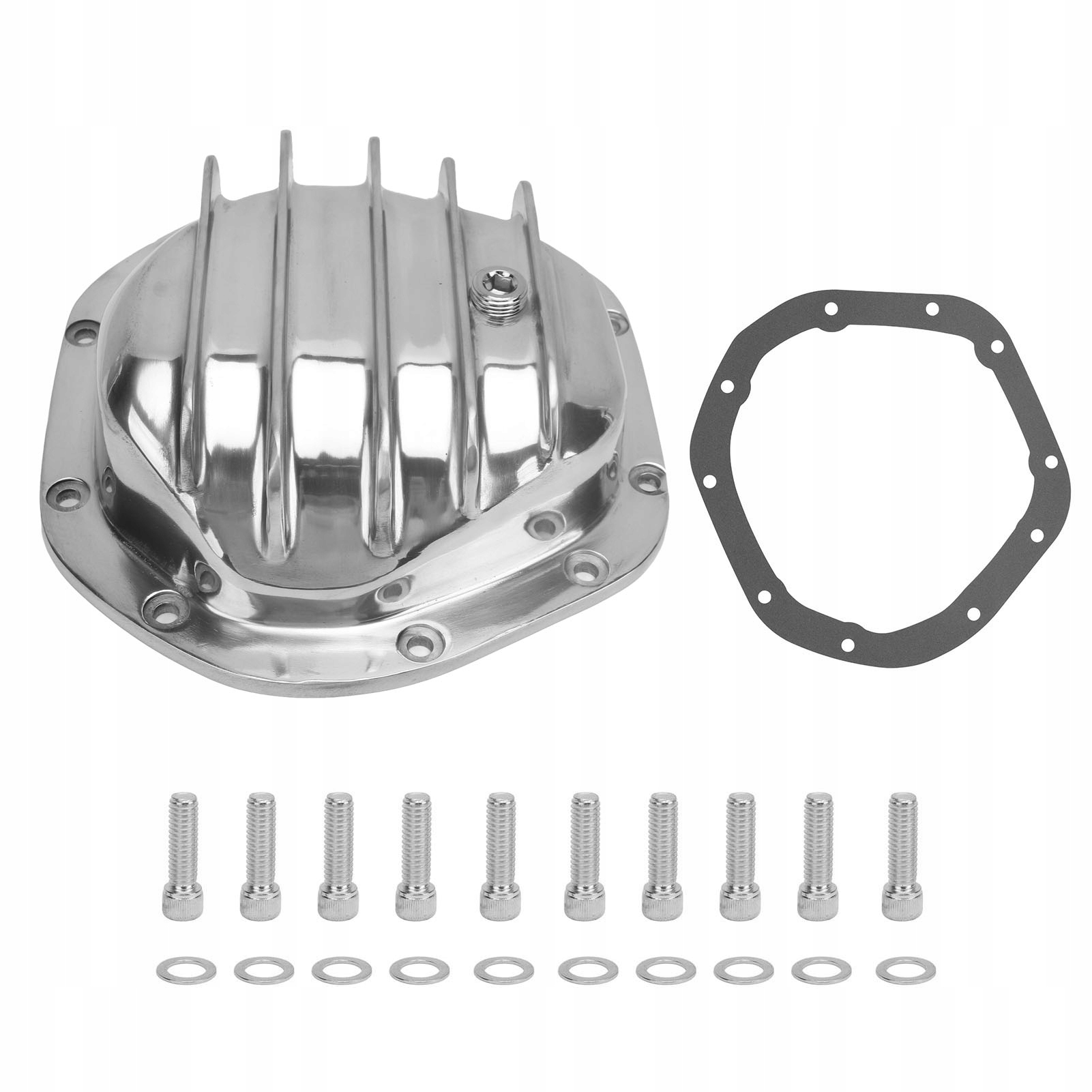 PRZÓD/TYŁ OSŁONA MECHANIZMU RÓŻNICOWEGO POLEROWANE H50720016 Z 10 ŚRUB