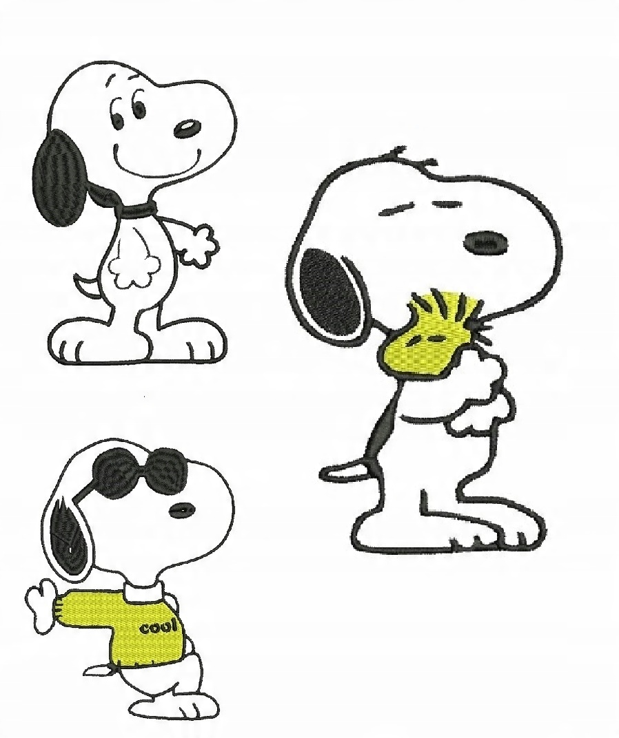 

Naszywka Aplikacja Snoopy