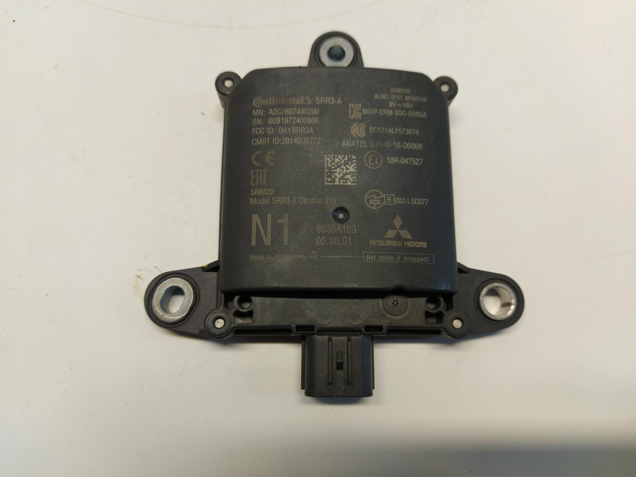 MITSUBISHI ECLIPSE CROSS Radar rear part left 8638A163