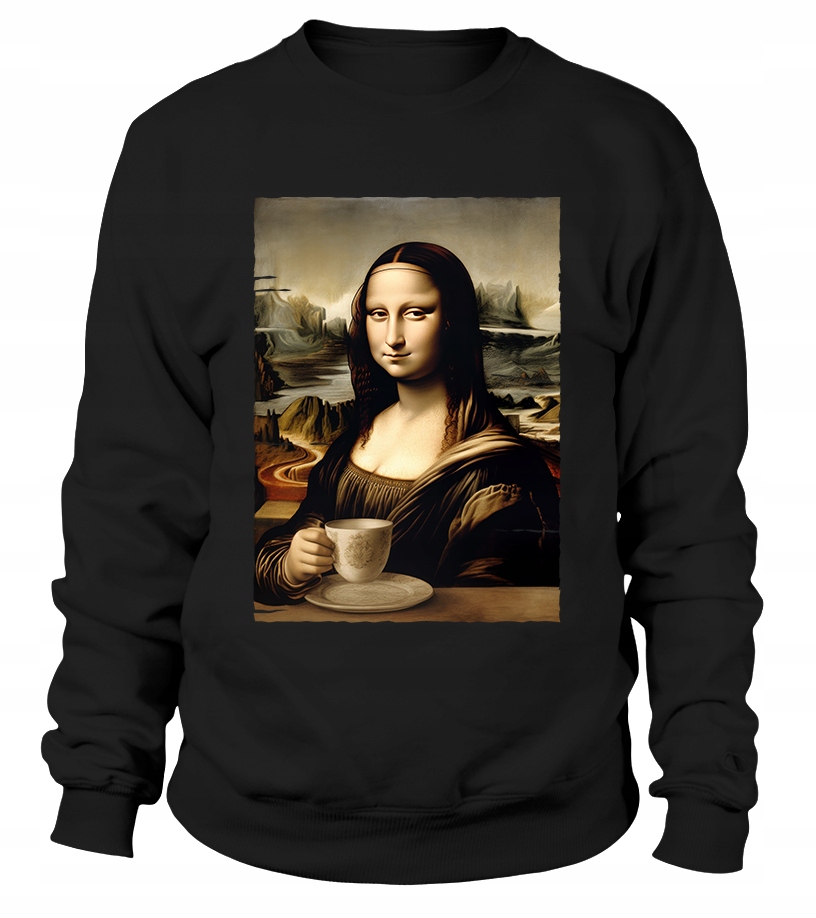 Dámská Mikina Mona Lisa Coffee, velikost 2XL, černá