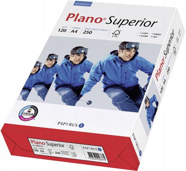 

Papier do drukarki ksero Plano Superior 250 A4