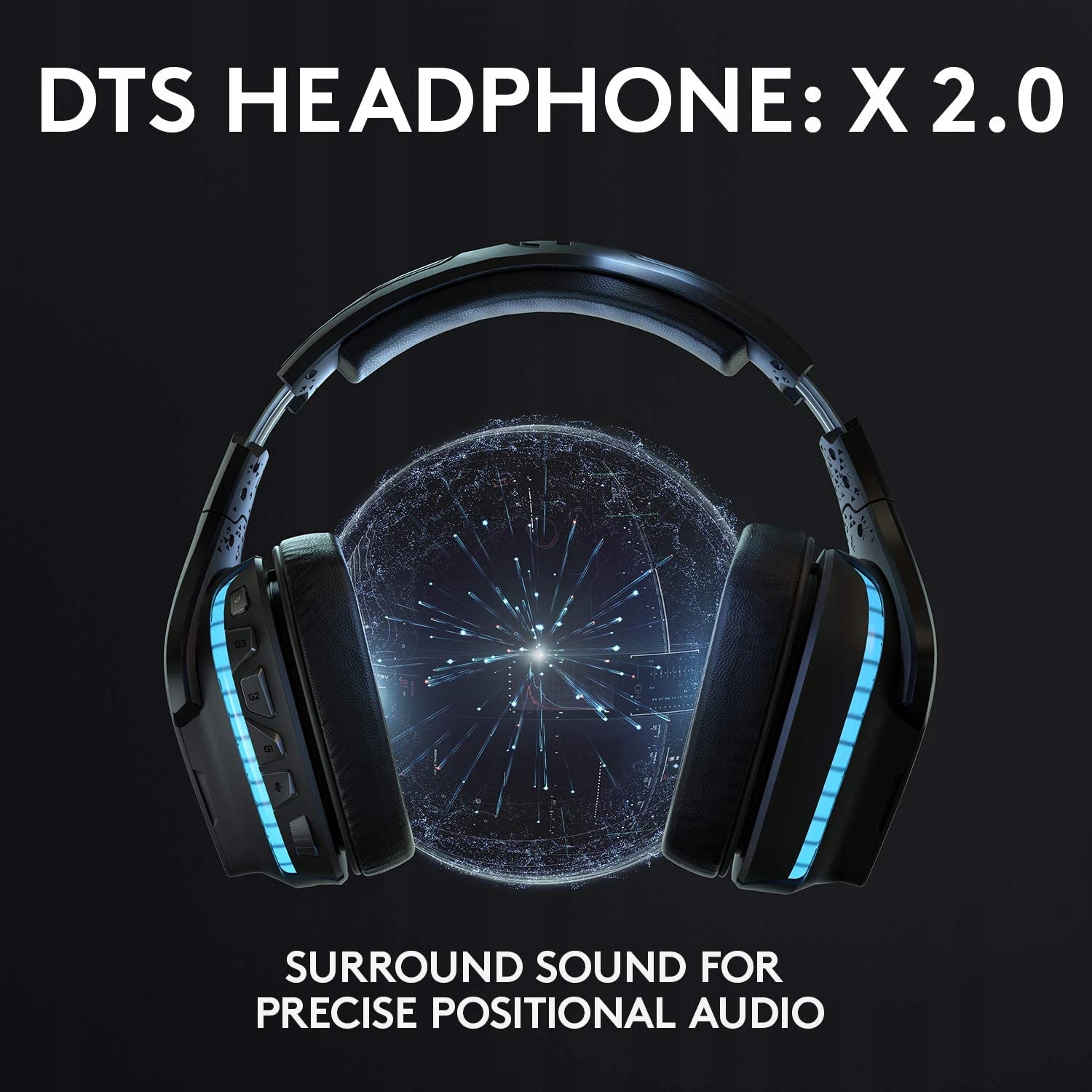 Logitech G635 LIGHTSYNC słuchawki przewodowe nauszne gamingowe EAN (GTIN) 5099206081925