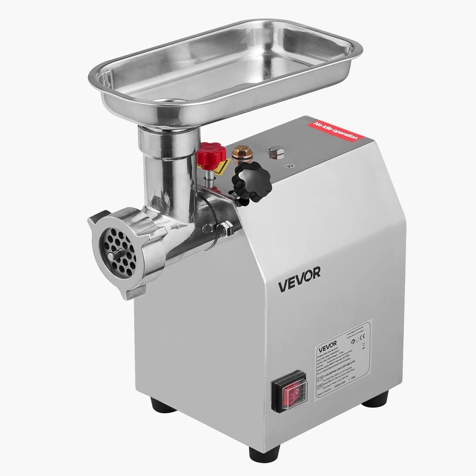 Elektrický mlýnek na maso 2,3 kg/min 600 W ocel klobásy