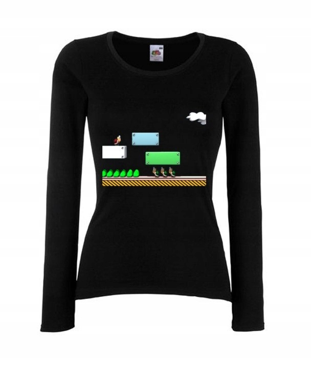 

Bluzka Damska Super Mario Bros Wzory