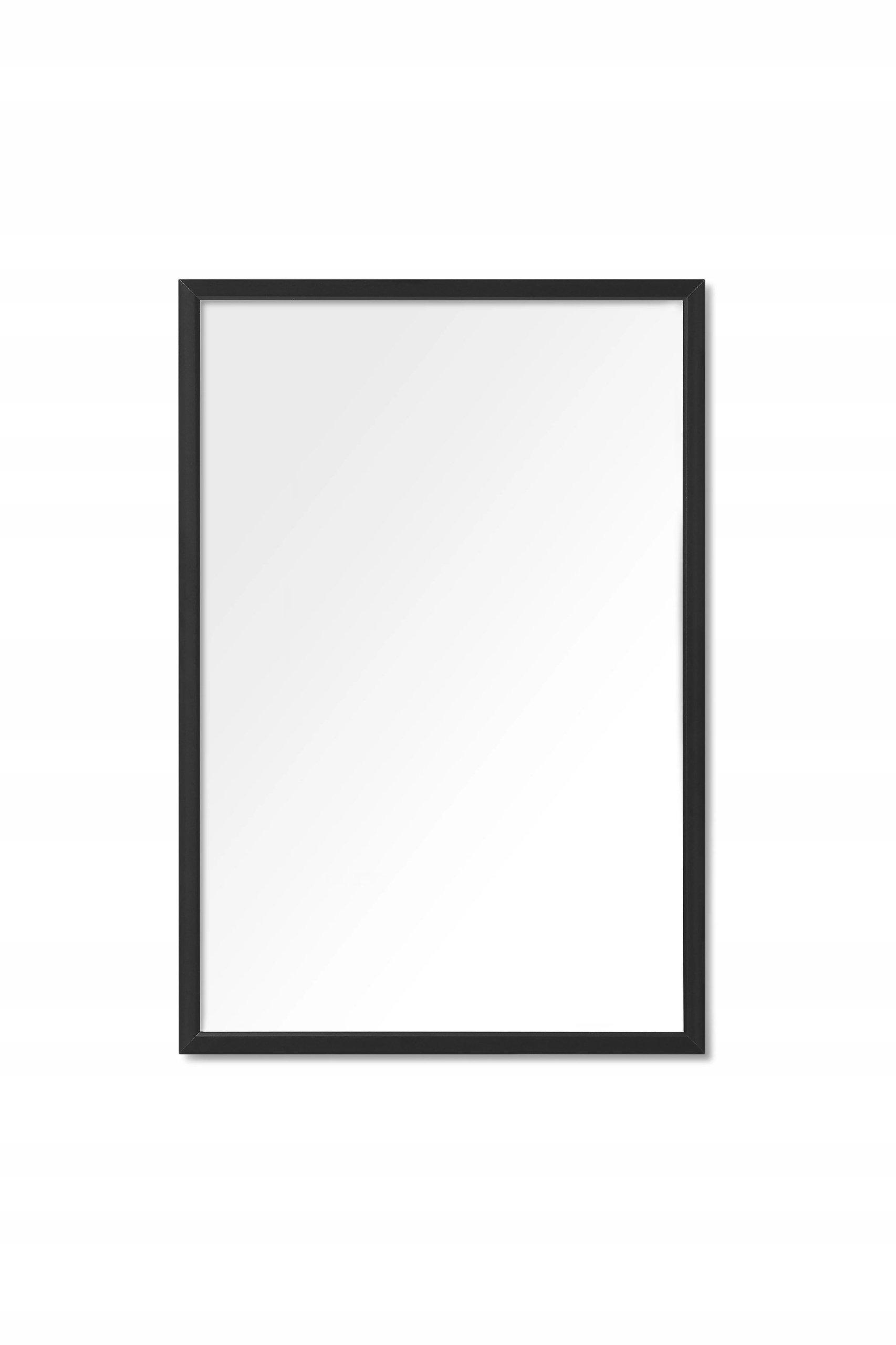 Ramka aluminiowa basic czarna 40x60cm szkło