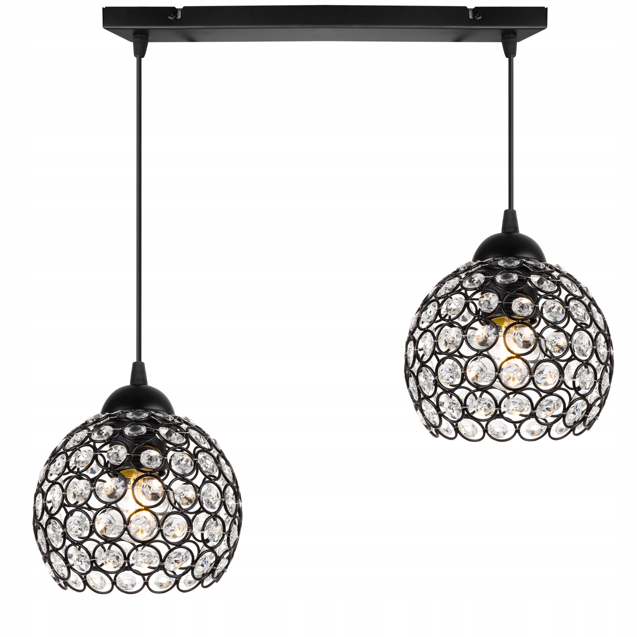 

Lampa Wisząca Sufitowa Żyrandol Plafon Kryształ