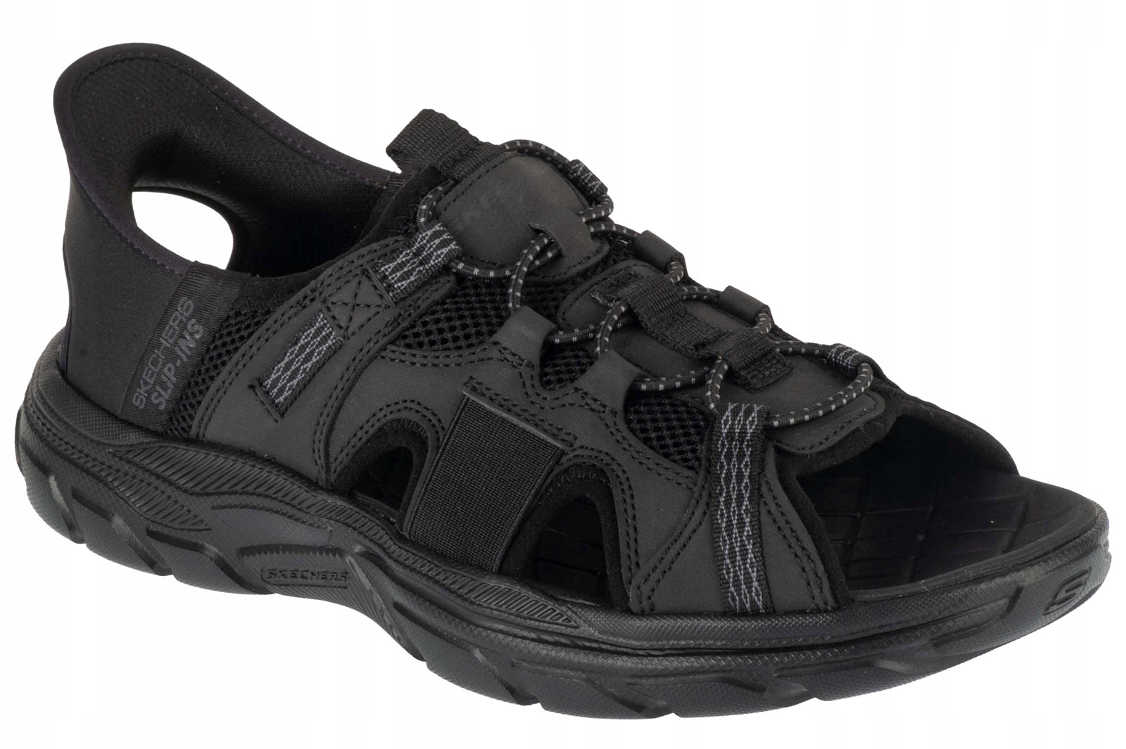 Skechers Slip-ins: Revolted Ss Merrick [41] Pánské sandály Látka Černá