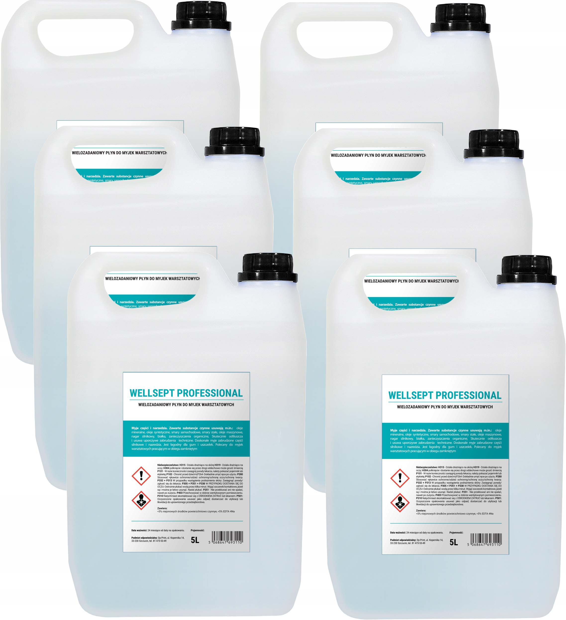 Plyn do myjek warsztatowych zmywacz 30L